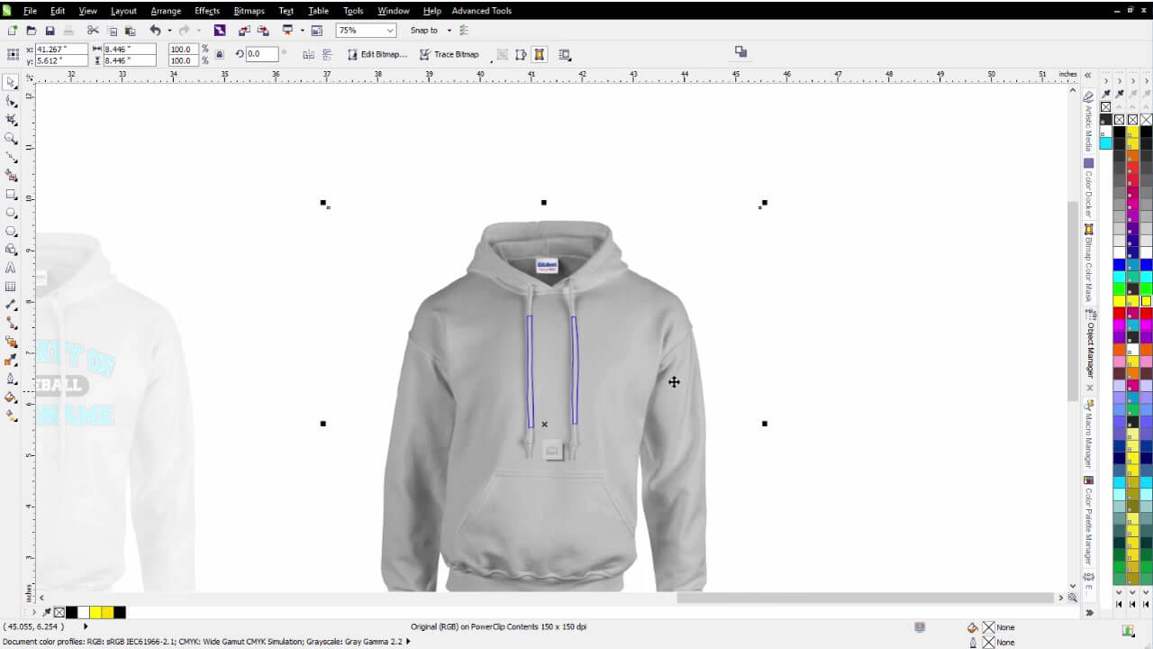 Download Create a Realistic Hoodie Mock Up with Design Base ...